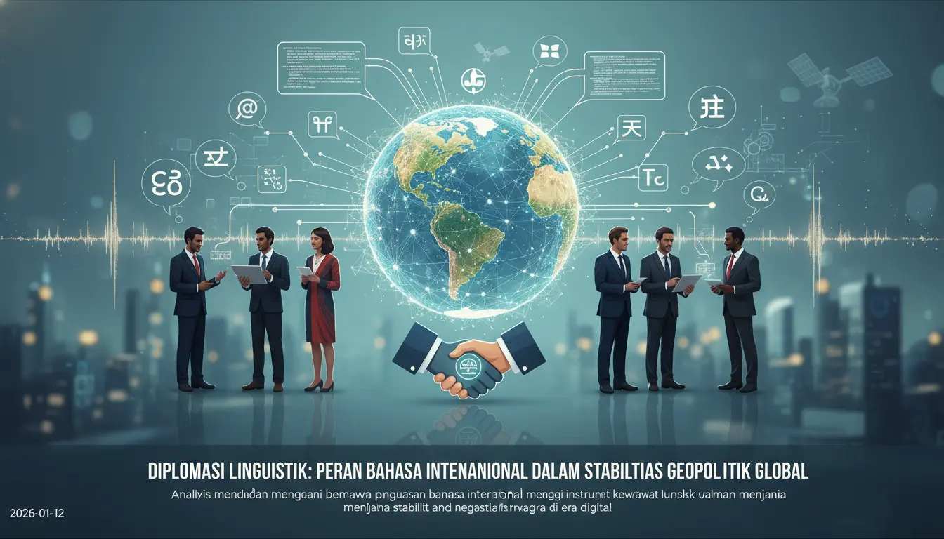 Diplomasi Linguistik: Peran Bahasa Internasional dalam Stabilitas Geopolitik Global